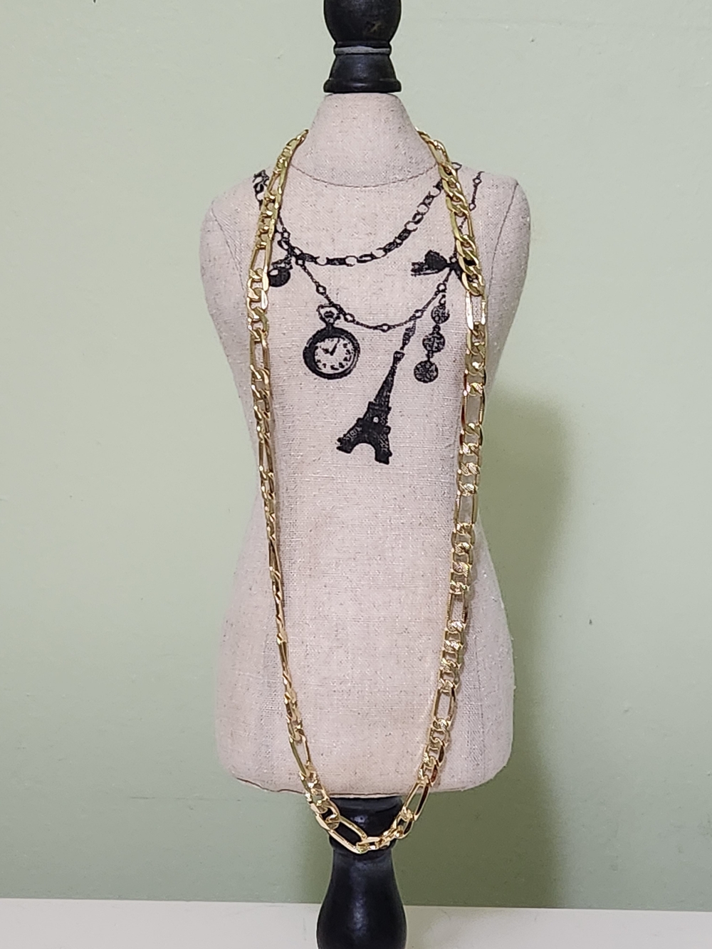 Gold-Tone Chain Necklace for Women